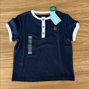 Obaibi - Navy Blue Kids Shirt